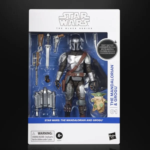 [ETA: 052026] (PRE-ORDER) HASBRO G2514 Star Wars TBS 6 Inch The Mandalorian and Grogu (White Box)