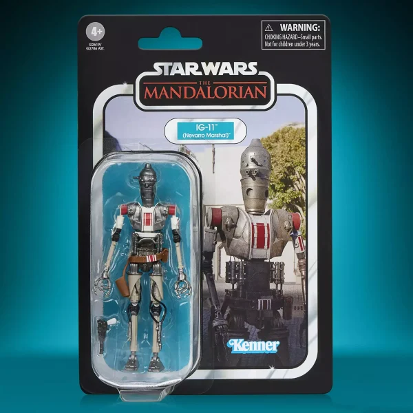 [ETA: 05/2026] (PRE-ORDER - G27865L01 ASST) HASBRO G2619 Star Wars TVC 3.75 Inch Scale IG-11 (Nevarro Marshal)