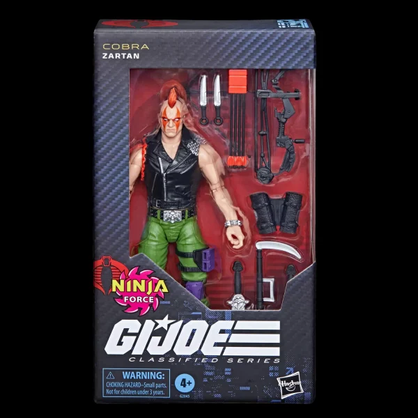 [ETA: 08/2026] (PRE-ORDER) HASBRO G2045 G.I.Joe Classified Ninja Force Zartan