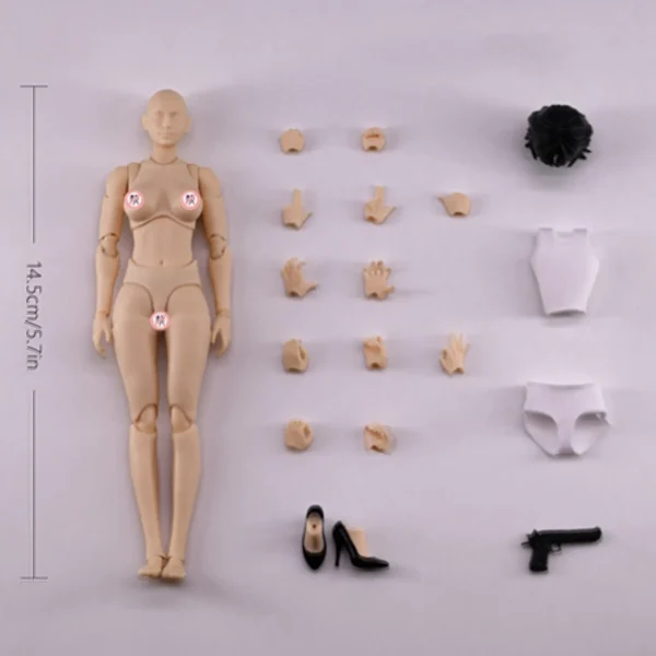 [ETA: Q4 2026] (PRE-ORDER - WHITE SKIN) WIND TOYS 1/12 Scale FMW006 Supermodel Female Body