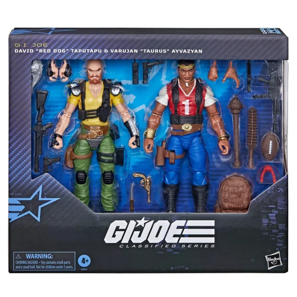 [ETA: 04/2026] (PRE-ORDER) HASBRO G2051 G.I.Joe Classified Series David "Red Dog"Taputapu and Varujan"Taurus" Ayvazyan